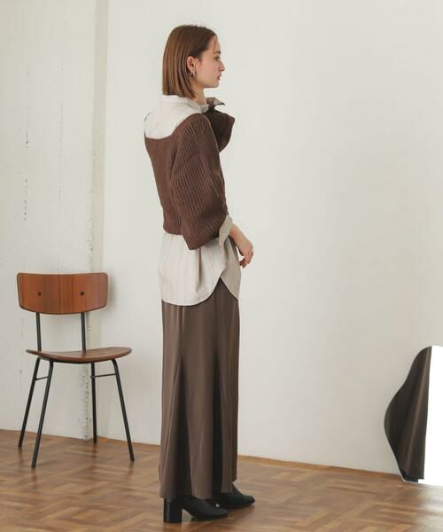 SENSE OF PLACE by URBAN RESEARCH / センスオブプレイス バイ アーバンリサーチ ニット・セーター | スクエアネックショートセーター | 詳細12