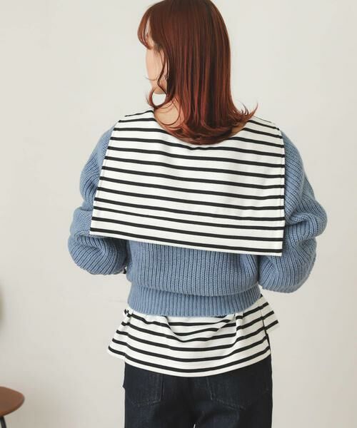 SENSE OF PLACE by URBAN RESEARCH / センスオブプレイス バイ アーバンリサーチ ニット・セーター | スクエアネックショートセーター | 詳細21