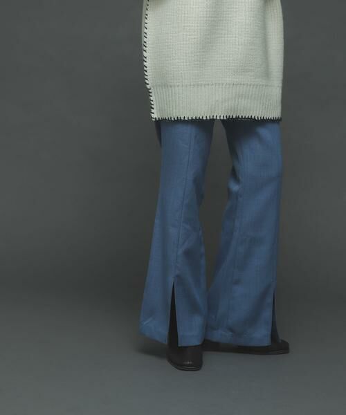 SENSE OF PLACE by URBAN RESEARCH / センスオブプレイス バイ アーバンリサーチ その他パンツ | 『TALLサイズあり』ウールライクセンターシームキックフレアパンツ | 詳細1