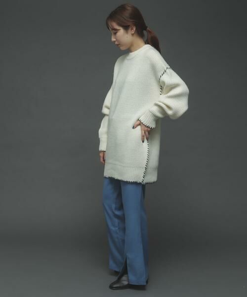 SENSE OF PLACE by URBAN RESEARCH / センスオブプレイス バイ アーバンリサーチ その他パンツ | 『TALLサイズあり』ウールライクセンターシームキックフレアパンツ | 詳細10