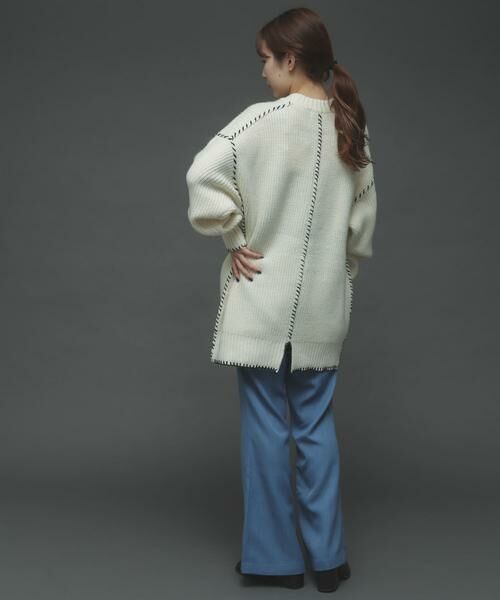 SENSE OF PLACE by URBAN RESEARCH / センスオブプレイス バイ アーバンリサーチ その他パンツ | 『TALLサイズあり』ウールライクセンターシームキックフレアパンツ | 詳細11