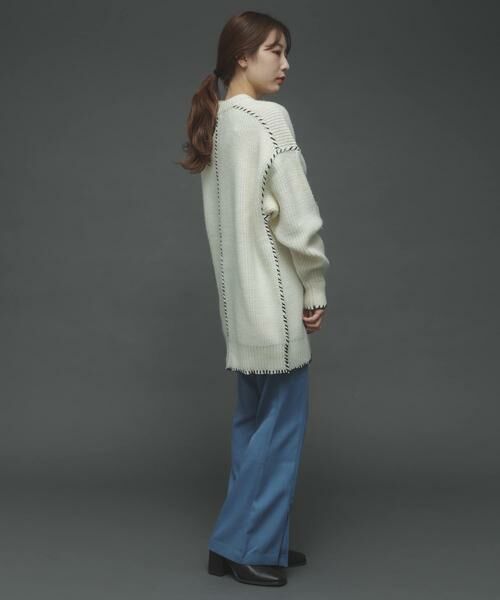 SENSE OF PLACE by URBAN RESEARCH / センスオブプレイス バイ アーバンリサーチ その他パンツ | 『TALLサイズあり』ウールライクセンターシームキックフレアパンツ | 詳細12