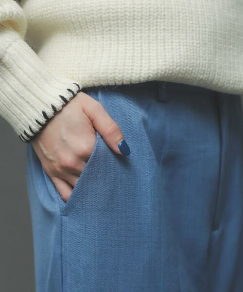 SENSE OF PLACE by URBAN RESEARCH / センスオブプレイス バイ アーバンリサーチ その他パンツ | 『TALLサイズあり』ウールライクセンターシームキックフレアパンツ | 詳細15