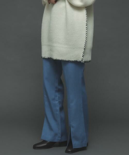 SENSE OF PLACE by URBAN RESEARCH / センスオブプレイス バイ アーバンリサーチ その他パンツ | 『TALLサイズあり』ウールライクセンターシームキックフレアパンツ | 詳細3