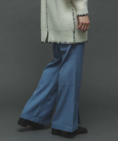 SENSE OF PLACE by URBAN RESEARCH / センスオブプレイス バイ アーバンリサーチ その他パンツ | 『TALLサイズあり』ウールライクセンターシームキックフレアパンツ | 詳細6
