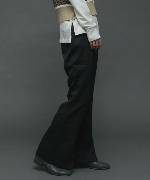 SENSE OF PLACE by URBAN RESEARCH / センスオブプレイス バイ アーバンリサーチ その他パンツ | 『TALLサイズあり』ウールライクセンターシームキックフレアパンツ | 詳細19