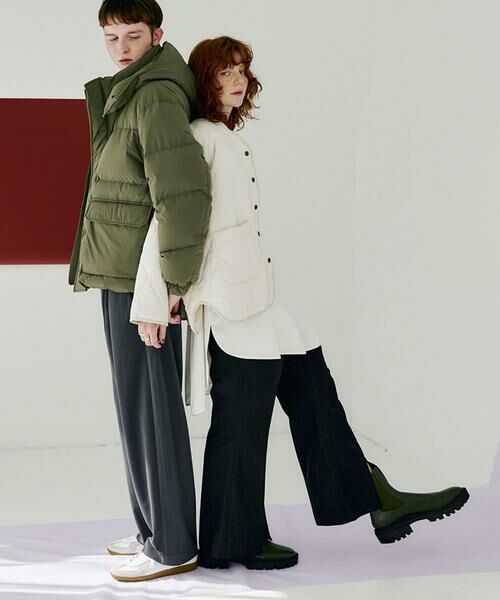 SENSE OF PLACE by URBAN RESEARCH / センスオブプレイス バイ アーバンリサーチ その他パンツ | 『TALLサイズあり』ウールライクセンターシームキックフレアパンツ | 詳細25