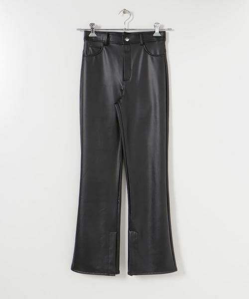 SENSE OF PLACE by URBAN RESEARCH / センスオブプレイス バイ アーバンリサーチ その他パンツ | フェイクレザーフレアレギンスパンツ | 詳細11