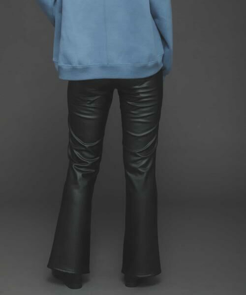 SENSE OF PLACE by URBAN RESEARCH / センスオブプレイス バイ アーバンリサーチ その他パンツ | フェイクレザーフレアレギンスパンツ | 詳細3