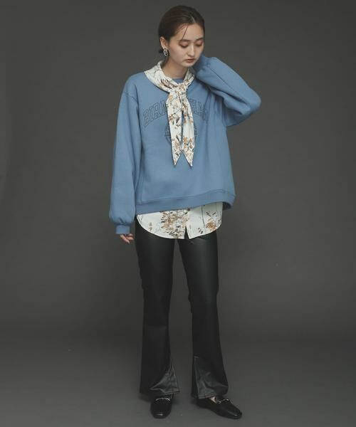 SENSE OF PLACE by URBAN RESEARCH / センスオブプレイス バイ アーバンリサーチ その他パンツ | フェイクレザーフレアレギンスパンツ | 詳細6