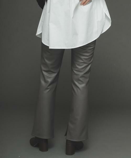 SENSE OF PLACE by URBAN RESEARCH / センスオブプレイス バイ アーバンリサーチ その他パンツ | フェイクレザーフレアレギンスパンツ | 詳細15
