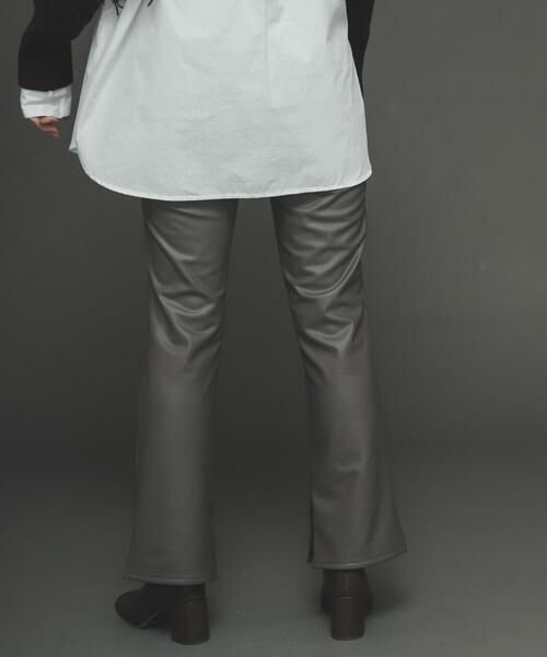 SENSE OF PLACE by URBAN RESEARCH / センスオブプレイス バイ アーバンリサーチ その他パンツ | フェイクレザーフレアレギンスパンツ | 詳細16