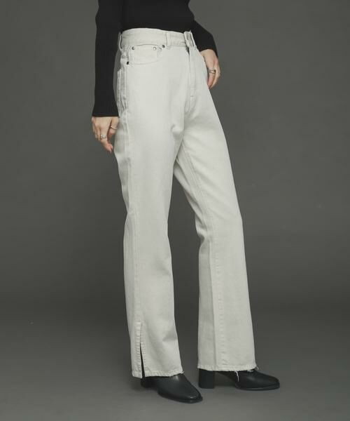 SENSE OF PLACE by URBAN RESEARCH / センスオブプレイス バイ アーバンリサーチ その他パンツ | フェードカラースリットフレアカラーパンツ | 詳細3