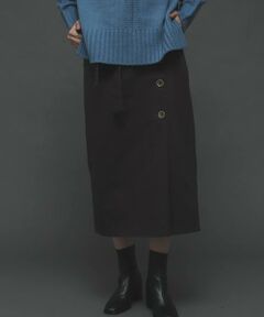 SENSE OF PLACE by URBAN RESEARCH / センスオブプレイス バイ アーバンリサーチ スカート | ボタンディテールアイラインスカート
