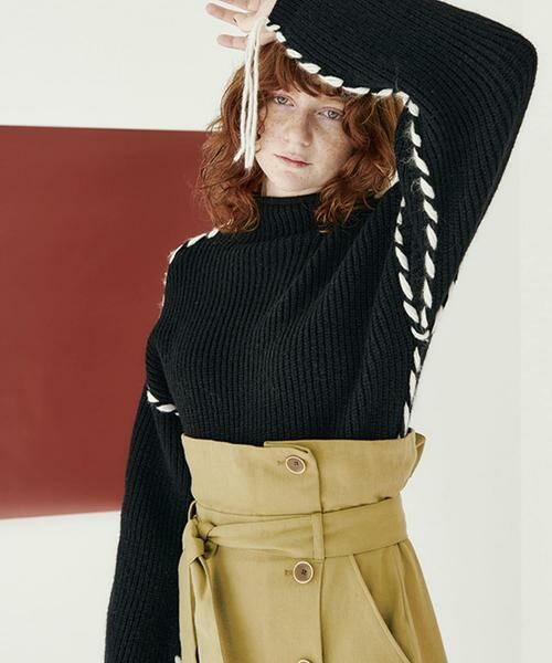 SENSE OF PLACE by URBAN RESEARCH / センスオブプレイス バイ アーバンリサーチ スカート | ボタンディテールアイラインスカート | 詳細1