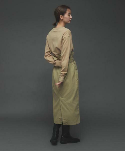 SENSE OF PLACE by URBAN RESEARCH / センスオブプレイス バイ アーバンリサーチ スカート | ボタンディテールアイラインスカート | 詳細12