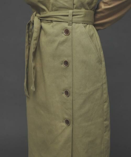 SENSE OF PLACE by URBAN RESEARCH / センスオブプレイス バイ アーバンリサーチ スカート | ボタンディテールアイラインスカート | 詳細15
