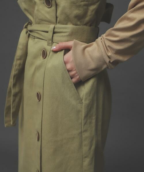 SENSE OF PLACE by URBAN RESEARCH / センスオブプレイス バイ アーバンリサーチ スカート | ボタンディテールアイラインスカート | 詳細16