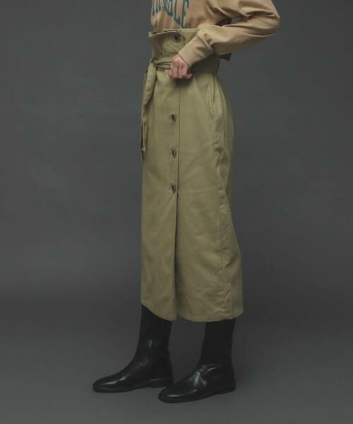 SENSE OF PLACE by URBAN RESEARCH / センスオブプレイス バイ アーバンリサーチ スカート | ボタンディテールアイラインスカート | 詳細5