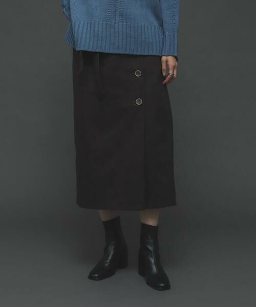 SENSE OF PLACE by URBAN RESEARCH / センスオブプレイス バイ アーバンリサーチ スカート | ボタンディテールアイラインスカート | 詳細22