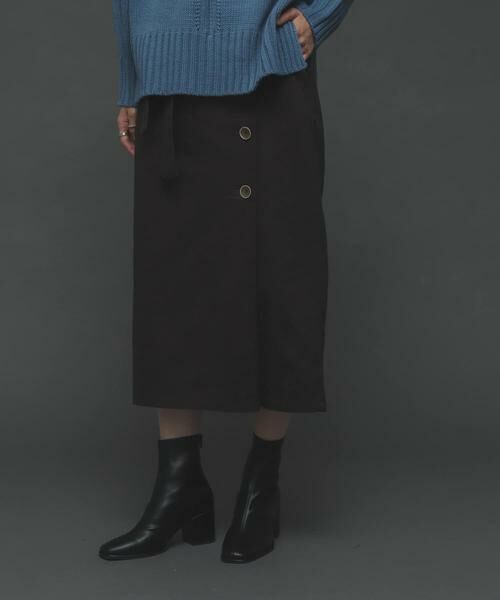 SENSE OF PLACE by URBAN RESEARCH / センスオブプレイス バイ アーバンリサーチ スカート | ボタンディテールアイラインスカート | 詳細23