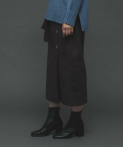 SENSE OF PLACE by URBAN RESEARCH / センスオブプレイス バイ アーバンリサーチ スカート | ボタンディテールアイラインスカート | 詳細24