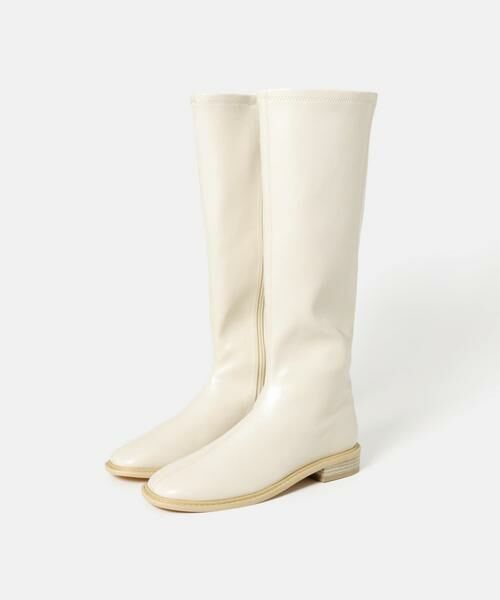 SENSE OF PLACE by URBAN RESEARCH / センスオブプレイス バイ アーバンリサーチ ブーツ（ショート丈） | スクエアトウセンターシームロングブーツ | 詳細8