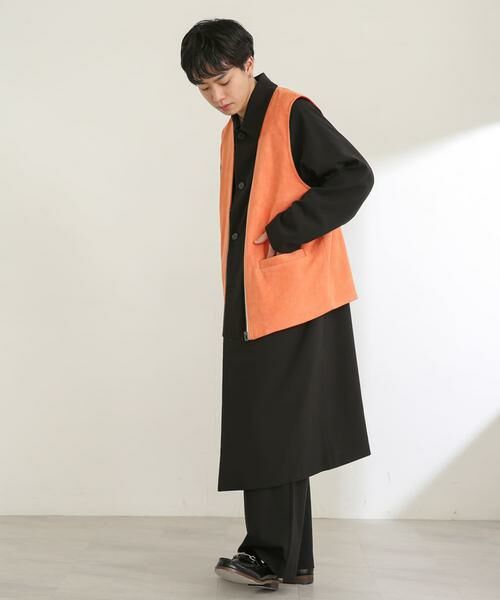 SENSE OF PLACE by URBAN RESEARCH / センスオブプレイス バイ アーバンリサーチ ベスト | エコスエードジップベスト | 詳細6