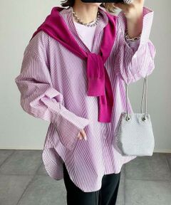 SENSE OF PLACE by URBAN RESEARCH / センスオブプレイス バイ アーバンリサーチ シャツ・ブラウス | カラーコクーンスリーブシャツ