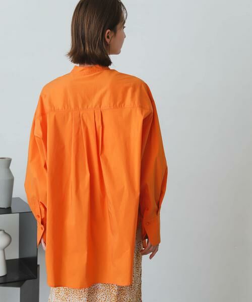 SENSE OF PLACE by URBAN RESEARCH / センスオブプレイス バイ アーバンリサーチ シャツ・ブラウス | カラーコクーンスリーブシャツ | 詳細3