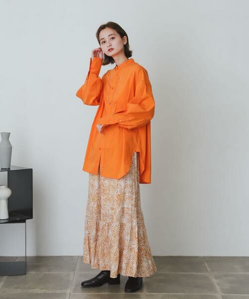 SENSE OF PLACE by URBAN RESEARCH / センスオブプレイス バイ アーバンリサーチ シャツ・ブラウス | カラーコクーンスリーブシャツ | 詳細5