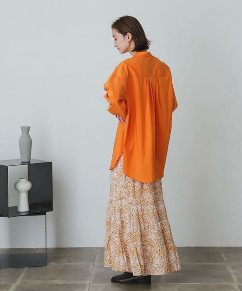 SENSE OF PLACE by URBAN RESEARCH / センスオブプレイス バイ アーバンリサーチ シャツ・ブラウス | カラーコクーンスリーブシャツ | 詳細6