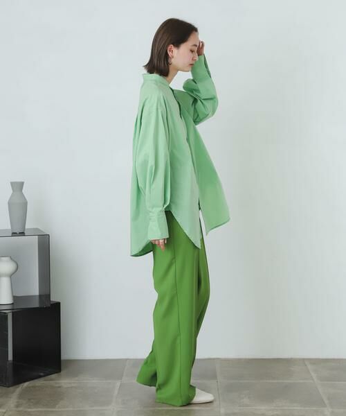 SENSE OF PLACE by URBAN RESEARCH / センスオブプレイス バイ アーバンリサーチ シャツ・ブラウス | カラーコクーンスリーブシャツ | 詳細20