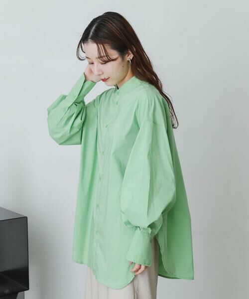 SENSE OF PLACE by URBAN RESEARCH / センスオブプレイス バイ アーバンリサーチ シャツ・ブラウス | カラーコクーンスリーブシャツ | 詳細22