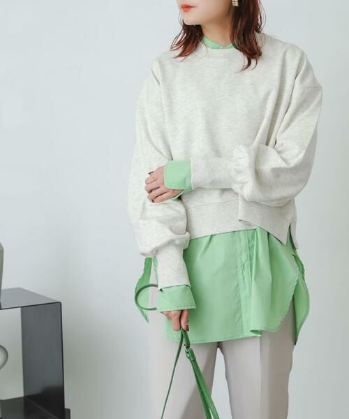 SENSE OF PLACE by URBAN RESEARCH / センスオブプレイス バイ アーバンリサーチ シャツ・ブラウス | カラーコクーンスリーブシャツ | 詳細13