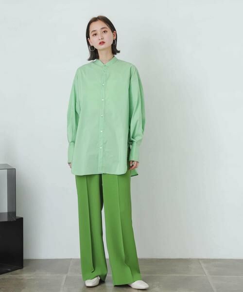 SENSE OF PLACE by URBAN RESEARCH / センスオブプレイス バイ アーバンリサーチ シャツ・ブラウス | カラーコクーンスリーブシャツ | 詳細17