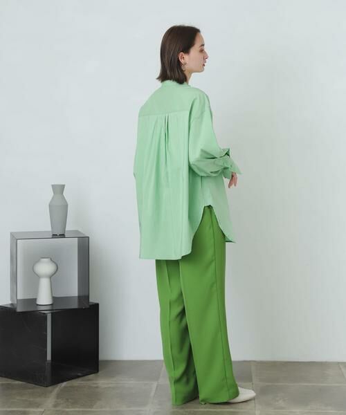 SENSE OF PLACE by URBAN RESEARCH / センスオブプレイス バイ アーバンリサーチ シャツ・ブラウス | カラーコクーンスリーブシャツ | 詳細19