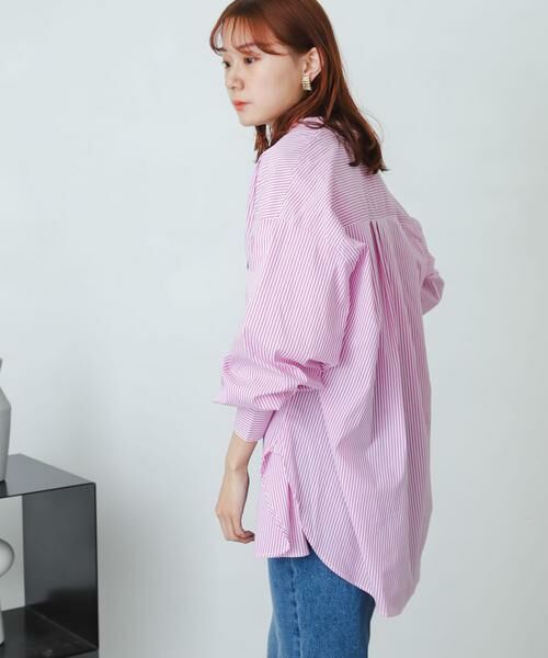 SENSE OF PLACE by URBAN RESEARCH / センスオブプレイス バイ アーバンリサーチ シャツ・ブラウス | カラーコクーンスリーブシャツ | 詳細27