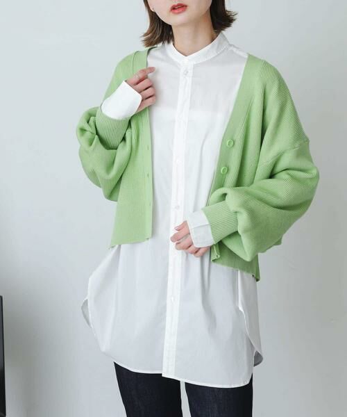 SENSE OF PLACE by URBAN RESEARCH / センスオブプレイス バイ アーバンリサーチ シャツ・ブラウス | カラーコクーンスリーブシャツ | 詳細10