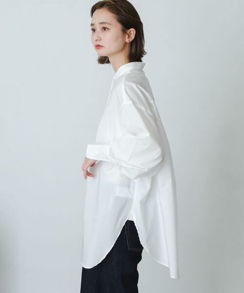 SENSE OF PLACE by URBAN RESEARCH / センスオブプレイス バイ アーバンリサーチ シャツ・ブラウス | カラーコクーンスリーブシャツ | 詳細12