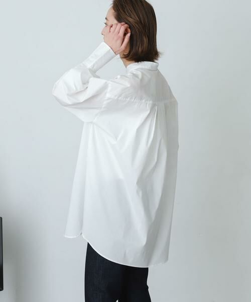 SENSE OF PLACE by URBAN RESEARCH / センスオブプレイス バイ アーバンリサーチ シャツ・ブラウス | カラーコクーンスリーブシャツ | 詳細13