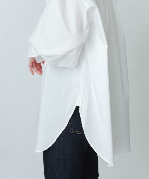 SENSE OF PLACE by URBAN RESEARCH / センスオブプレイス バイ アーバンリサーチ シャツ・ブラウス | カラーコクーンスリーブシャツ | 詳細3