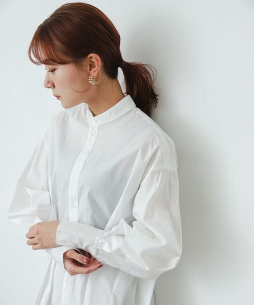 SENSE OF PLACE by URBAN RESEARCH / センスオブプレイス バイ アーバンリサーチ シャツ・ブラウス | カラーコクーンスリーブシャツ | 詳細6