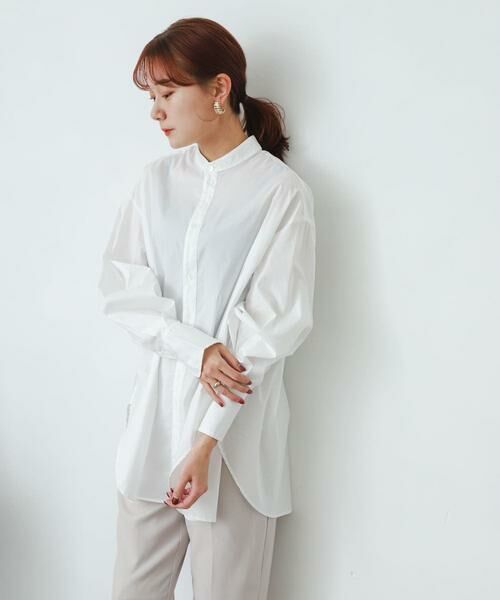 SENSE OF PLACE by URBAN RESEARCH / センスオブプレイス バイ アーバンリサーチ シャツ・ブラウス | カラーコクーンスリーブシャツ | 詳細8