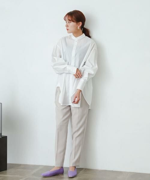 SENSE OF PLACE by URBAN RESEARCH / センスオブプレイス バイ アーバンリサーチ シャツ・ブラウス | カラーコクーンスリーブシャツ | 詳細9