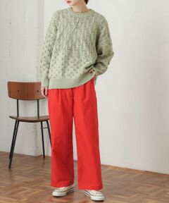 SENSE OF PLACE by URBAN RESEARCH / センスオブプレイス バイ アーバンリサーチ その他パンツ | ハイウエストタックパンツ