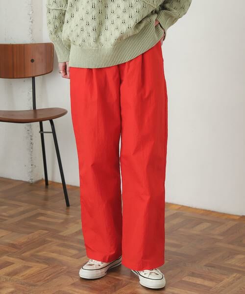 SENSE OF PLACE by URBAN RESEARCH / センスオブプレイス バイ アーバンリサーチ その他パンツ | ハイウエストタックパンツ | 詳細1