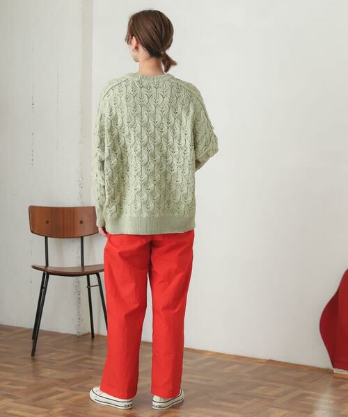 SENSE OF PLACE by URBAN RESEARCH / センスオブプレイス バイ アーバンリサーチ その他パンツ | ハイウエストタックパンツ | 詳細9