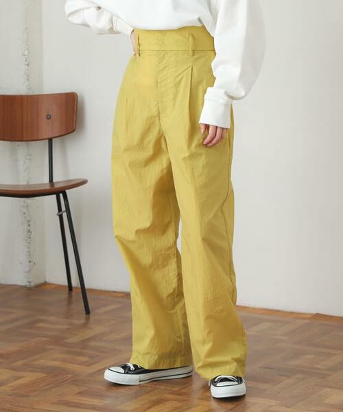 SENSE OF PLACE by URBAN RESEARCH / センスオブプレイス バイ アーバンリサーチ その他パンツ | ハイウエストタックパンツ | 詳細17