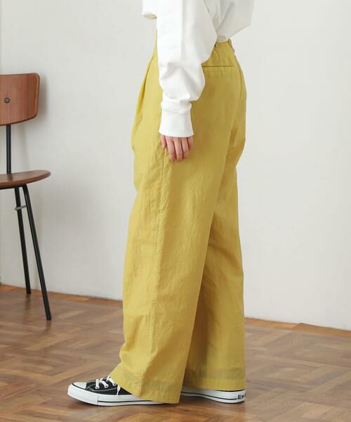 SENSE OF PLACE by URBAN RESEARCH / センスオブプレイス バイ アーバンリサーチ その他パンツ | ハイウエストタックパンツ | 詳細26